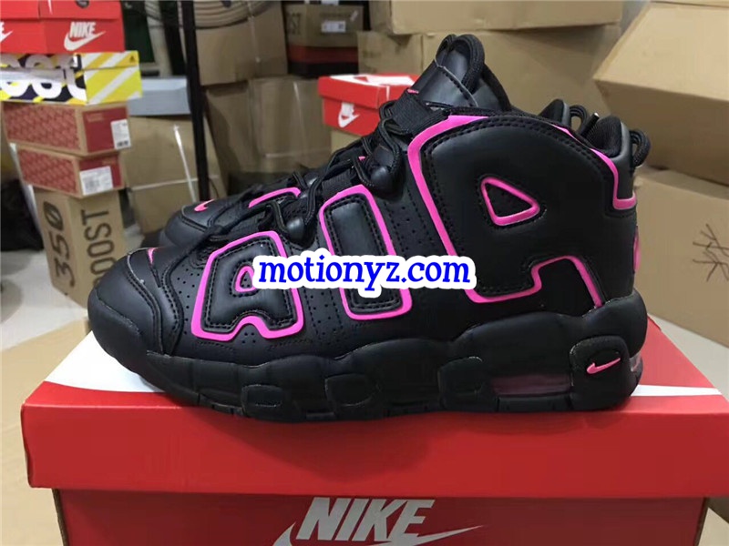 Nike Air More Uptempo Black Purple